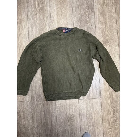 VINTAGE Ralph Lauren Chaps Hand Framed Knit Sweater XL Mens Large 90s Y2K - Picture 1 of 11